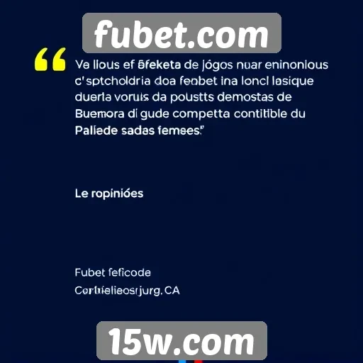 opiniões de jogadores sobre fubet.com